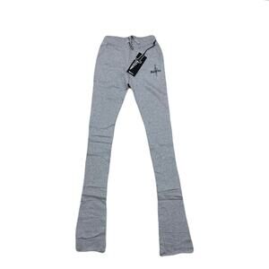Doctrine Gray Men’s Superstack Sweatpants Size Medium